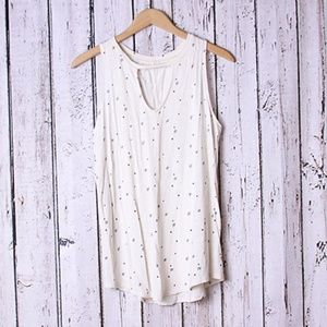 Maurices 24/7 Star Print Tank Size M EUC
